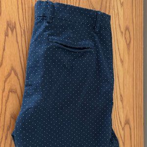Mens Polka Dot Navy Shorts
